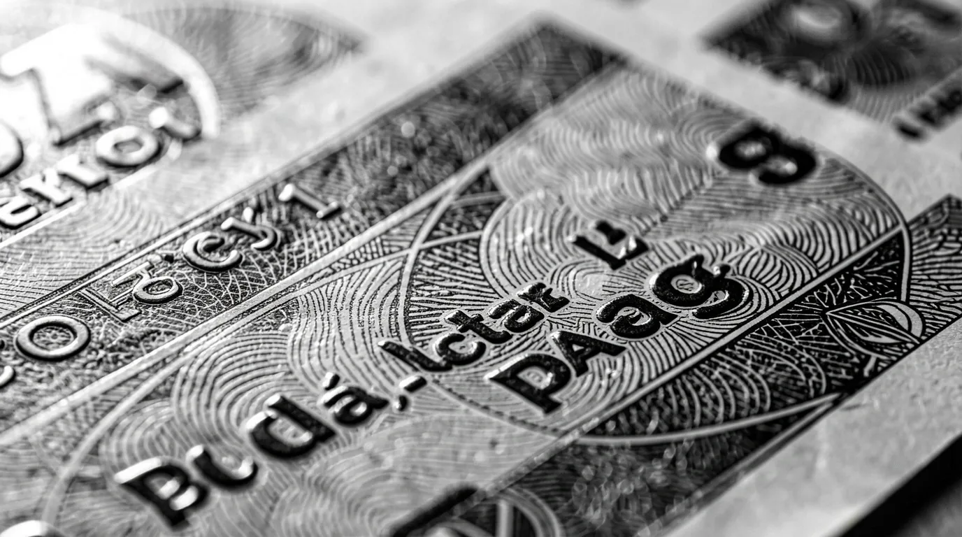 Textura de seguridad financiera